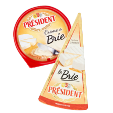 President le brie of crème de brie